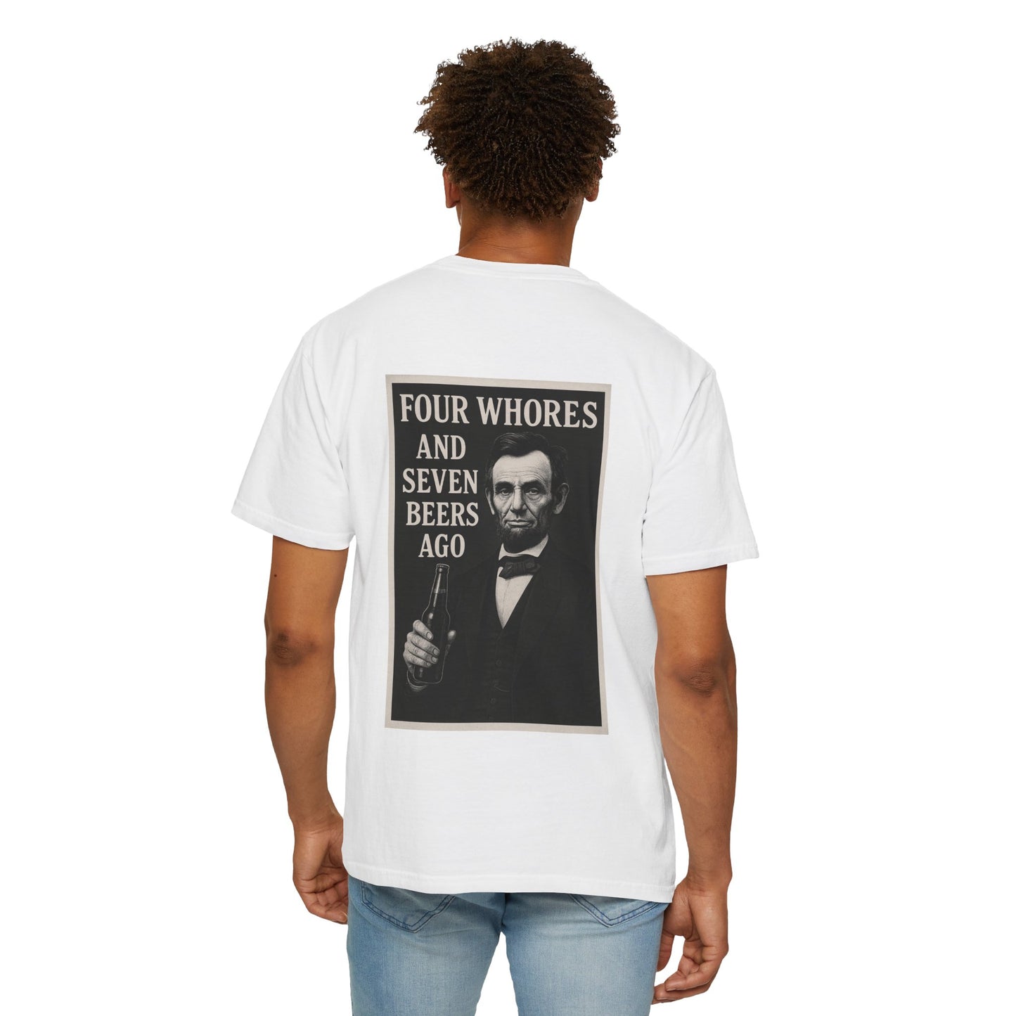 Abraham Drinkin' Graphic Tee